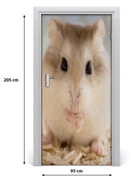 Autocolante pentru usi hamster de perete
