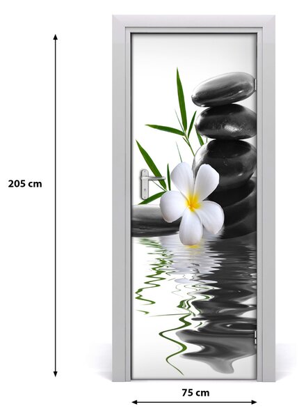 Autocolante pentru usi Furnir de perete autocolant Orchid UȘĂ