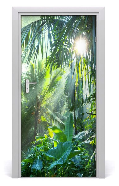 Autocolante pentru usi uşă Jungle