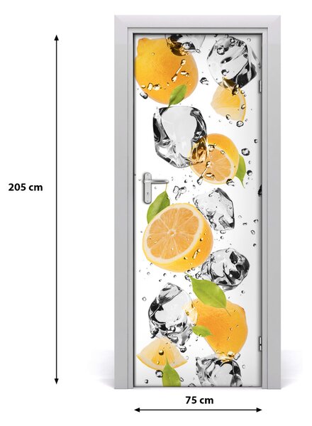 Autocolante pentru usi Lamaie si apa