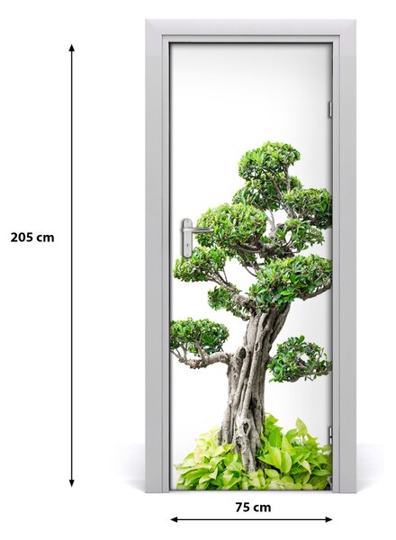 Autocolante pentru usi copac bonsai