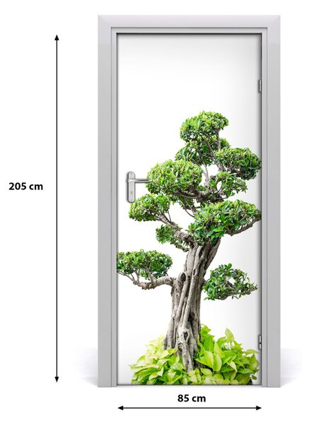 Autocolante pentru usi copac bonsai