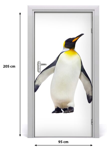 Autocolante pentru usi perete Penguin