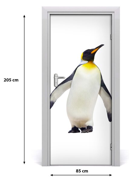 Autocolante pentru usi perete Penguin