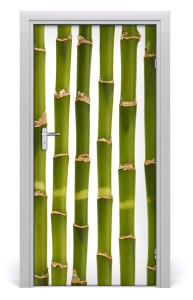 Autocolante pentru usi Bamboo ușă