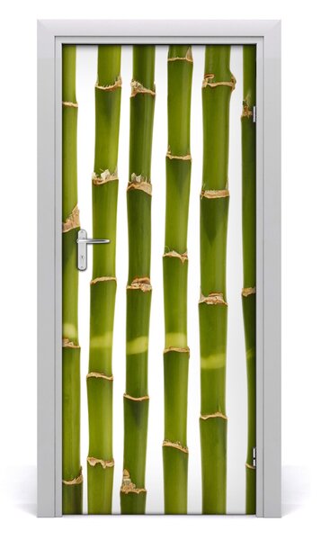 Autocolante pentru usi Bamboo ușă