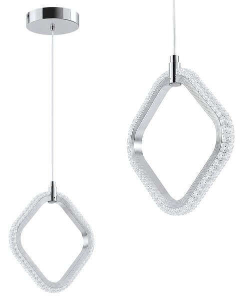 Lampă suspendată LED LHJ127-W Crom