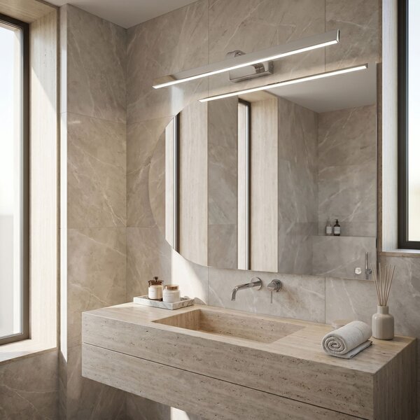 Aplică LED pentru baie SWE003-1W 73cm CHROME