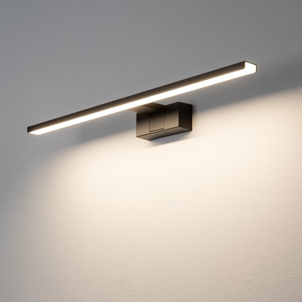 Aigostar - Aplica LED pentru oglindă de baie, 12W, 230V, 4000K, 60 cm, IP44, negru