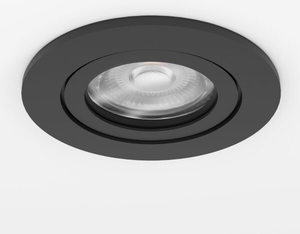 Eglo 902264 - Spot LED încastrat BARRANCO, 4,8W, 230V, negru