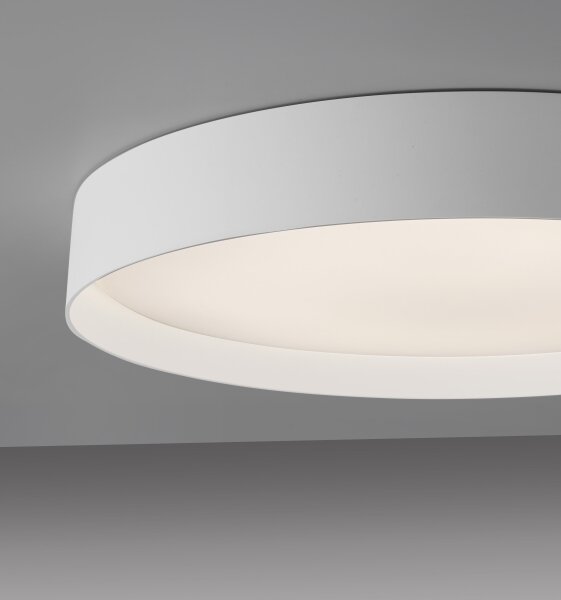 Schöner Wohnen 14595-16 - Plafonieră dimabilă TAVOLI LED/34W/230V albă + telecomandă