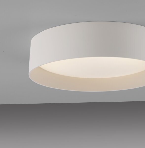 Schöner Wohnen 14593-39 - Plafonieră LED dimmabilă TAVOLI LED/10W/230V gri + telecomandă