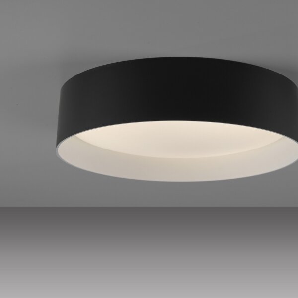 Schöner Wohnen 14593-18 - Plafonieră LED dimabilă TAVOLI LED/10W/230V, neagră + telecomandă