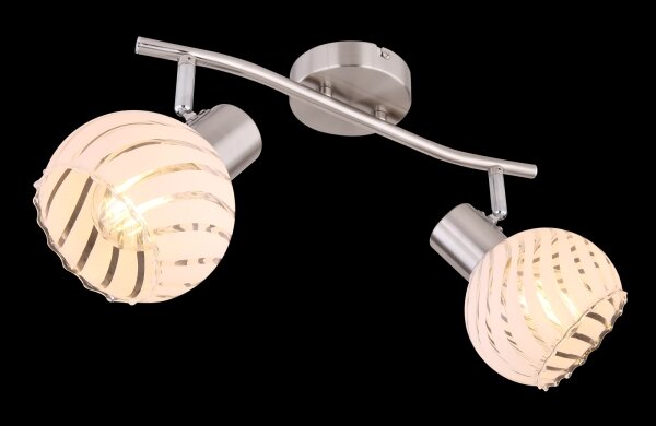 Globo 54025-2 - Lampă spot WILLY 2xE27/40W/230V