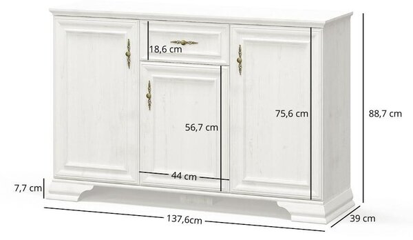 Comodă Incantatos 2 (pin andersen) . 1116884