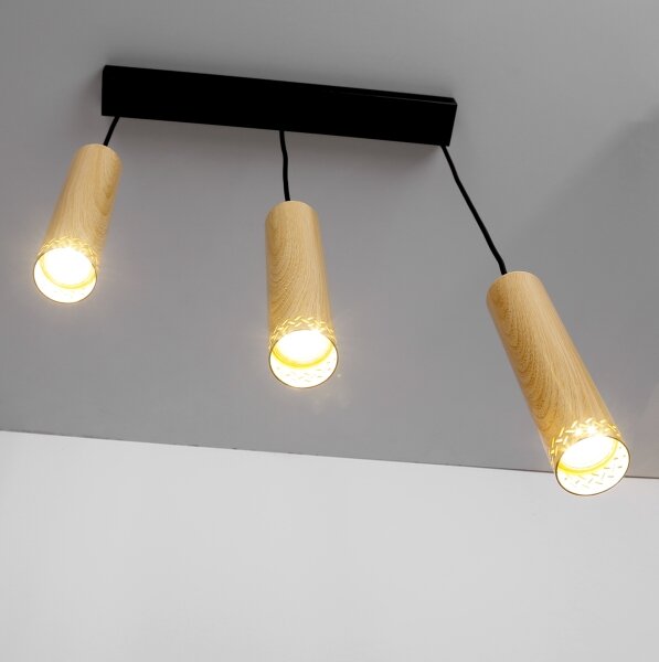 Lustră pe cablu TUBO 3xGU10/25W/230V