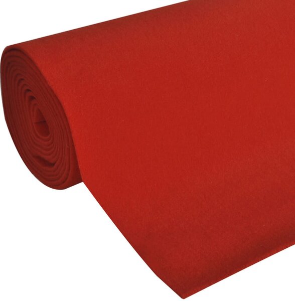 Covor roșu 1 x 20 m, extra greu, 400 g/m2
