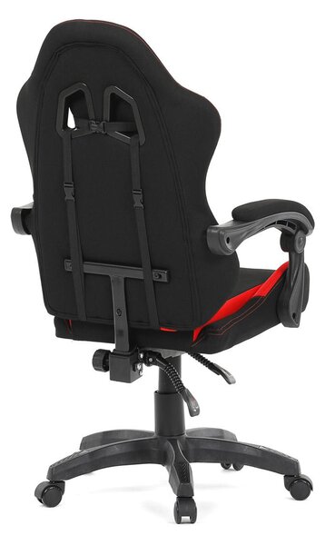 Fotoliu gaming Kvantirasa (negru + roșu). 1120334