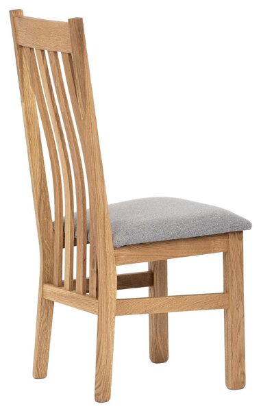 Scaun sufragerie Cardenal (stejar + gri). 1120381
