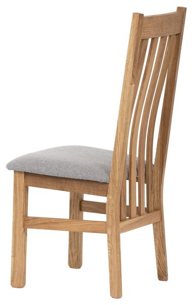 Scaun sufragerie Cardenal (stejar + gri). 1120381