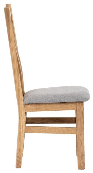 Scaun sufragerie Cardenal (stejar + gri). 1120381