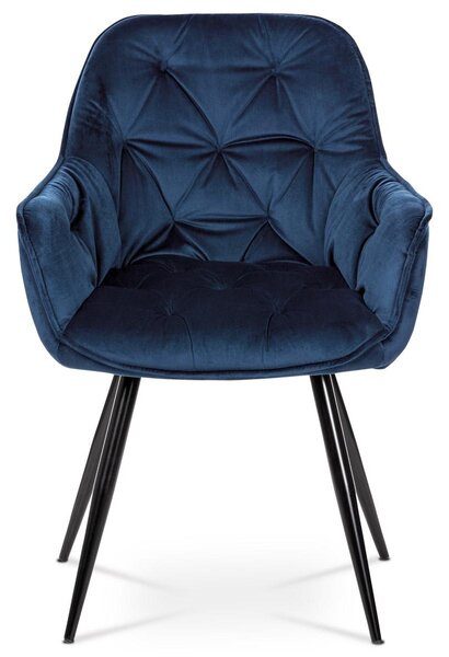 Scaun sufragerie Charli-BLUE4 (albastru). 1120398