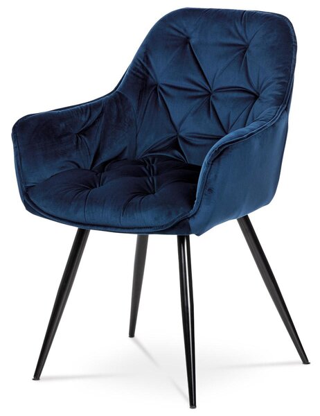 Scaun sufragerie Charli-BLUE4 (albastru). 1120398
