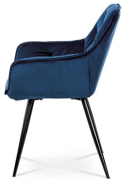 Scaun sufragerie Charli-BLUE4 (albastru). 1120398