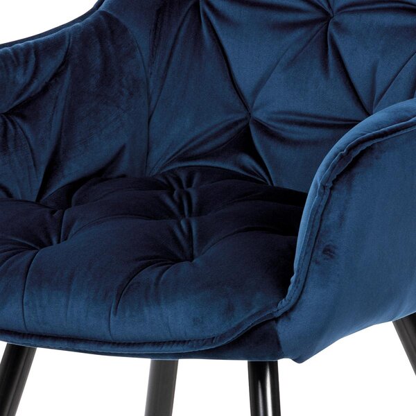 Scaun sufragerie Charli-BLUE4 (albastru). 1120398