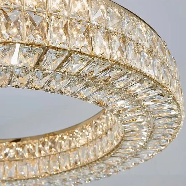 Lampă suspendată LED APP1569-CP Gold 80cm
