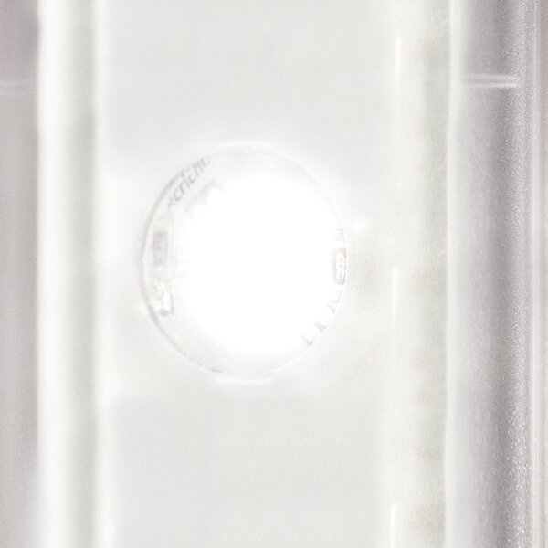 STEINEL 010461 - Lampa LED exterior cu senzor L240LED LED/7,5W inox IP44