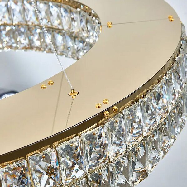 Lampă suspendată LED APP1569-CP Gold 80cm