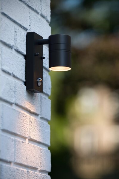 Lucide 14866/05/30 - LED Lampă exterior cu senzor ARNE-LED 1xGU10/5W/230V