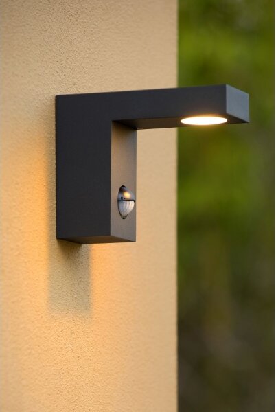 Lucide 28850/24/30 - LED lampa exterior cu senzor TEXAS-IR LED/6W/230V IP54