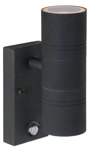 Lucide 14866/10/30 - LED Lampă exterior cu senzor ARNE-LED 2xGU10/5W/230V