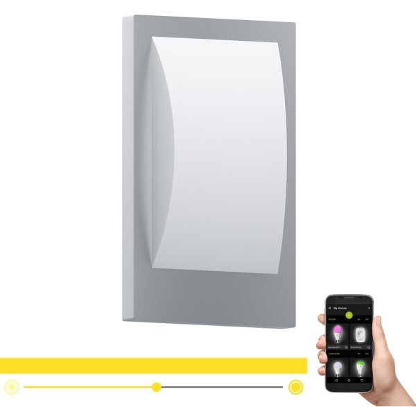 Eglo 97239 - Corp de iluminat exterior LED reglabil VERRES-C 1xE27/9W/230V BT IP44