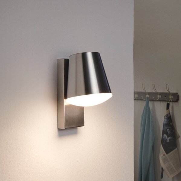 Eglo 97484 - LED Aplica perete exterior CALDIERO-C 1xE27/9W/230V crom mat