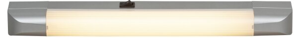Rabalux 2306 - Lampă design minimalist BAND LIGHT 1xG13/10W/230V argintiu