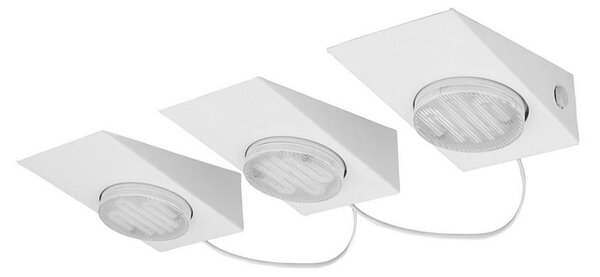 Eglo 89608 - Set de 3 spoturi KOB, 3x GX53/7W/230V