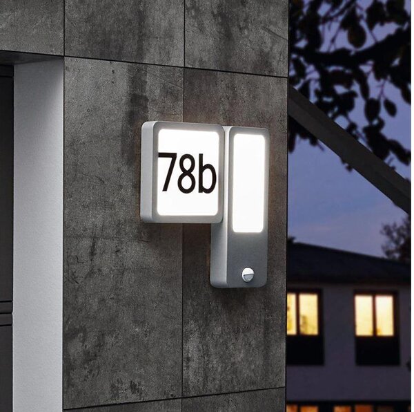 Eglo 97297 - Aplică de perete pentru exterior CHEIRA 2xLED/2,7W + LED/3,6W/230V IP44