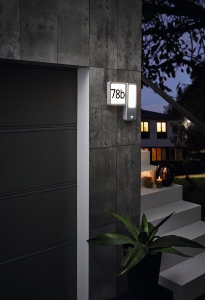 Eglo 97297 - Aplică de perete pentru exterior CHEIRA 2xLED/2,7W + LED/3,6W/230V IP44