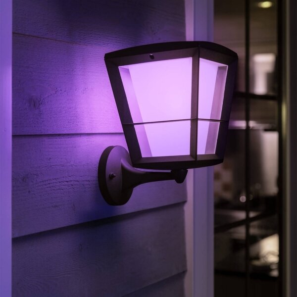 Philips Hue ECONIC 17439/30/P7 LED RGBW 15W 230V IP44 iluminat exterior