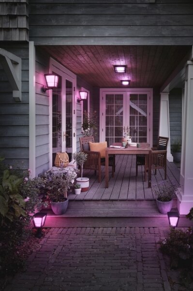 Philips - LED RGB Aplică perete exterior Hue ECONIC LED/15W/230V IP44