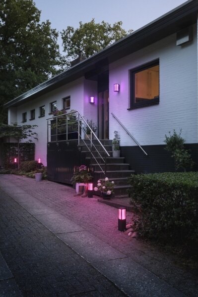 Philips - LED RGB Lampă exterior Hue IMPRESS 2xLED/8W/230V IP44