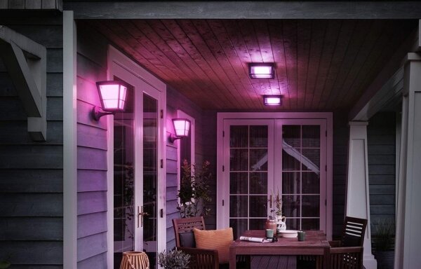 Philips Hue ECONIC 17439/30/P7 LED RGBW 15W 230V IP44 iluminat exterior