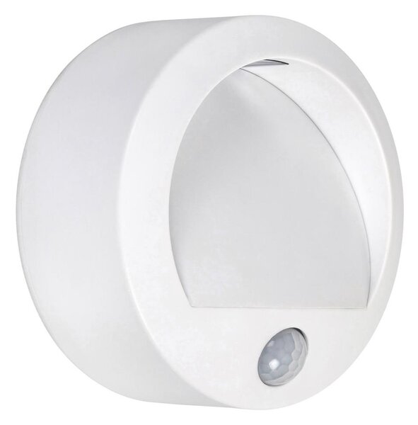 Rabalux 7980 - LED Aplică perete exterior cu senzor AMARILLO LED/1,5W/3xAA IP44 alb