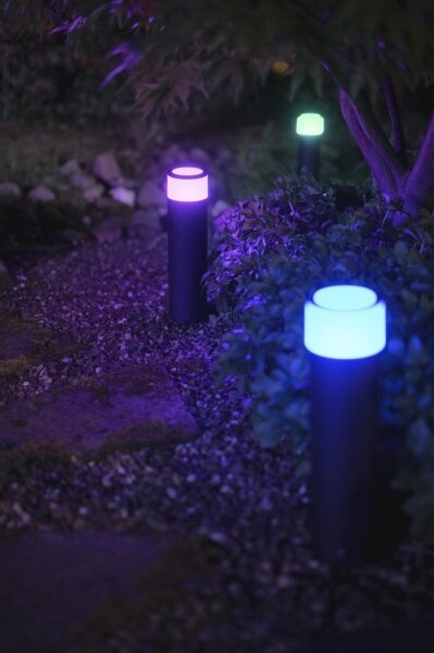 Philips 17437/30/P7 - LED RGB Lampă exterior Hue CALLA LED/8W/24V IP65