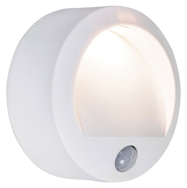 Rabalux 7980 - LED Aplică perete exterior cu senzor AMARILLO LED/1,5W/3xAA IP44 alb