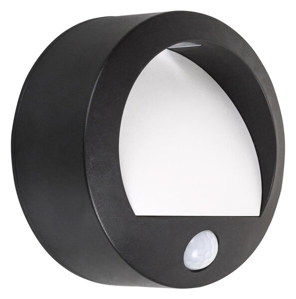 Rabalux 7969 - LED Aplică perete exterior cu senzor AMARILLO LED/1,5W/3xAA IP44 negru