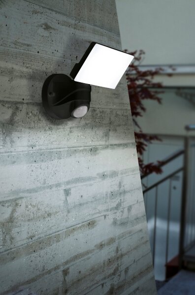 Eglo 98178 - Lampă exterior LED cu senzor PAGINO LED/15W/230V IP44